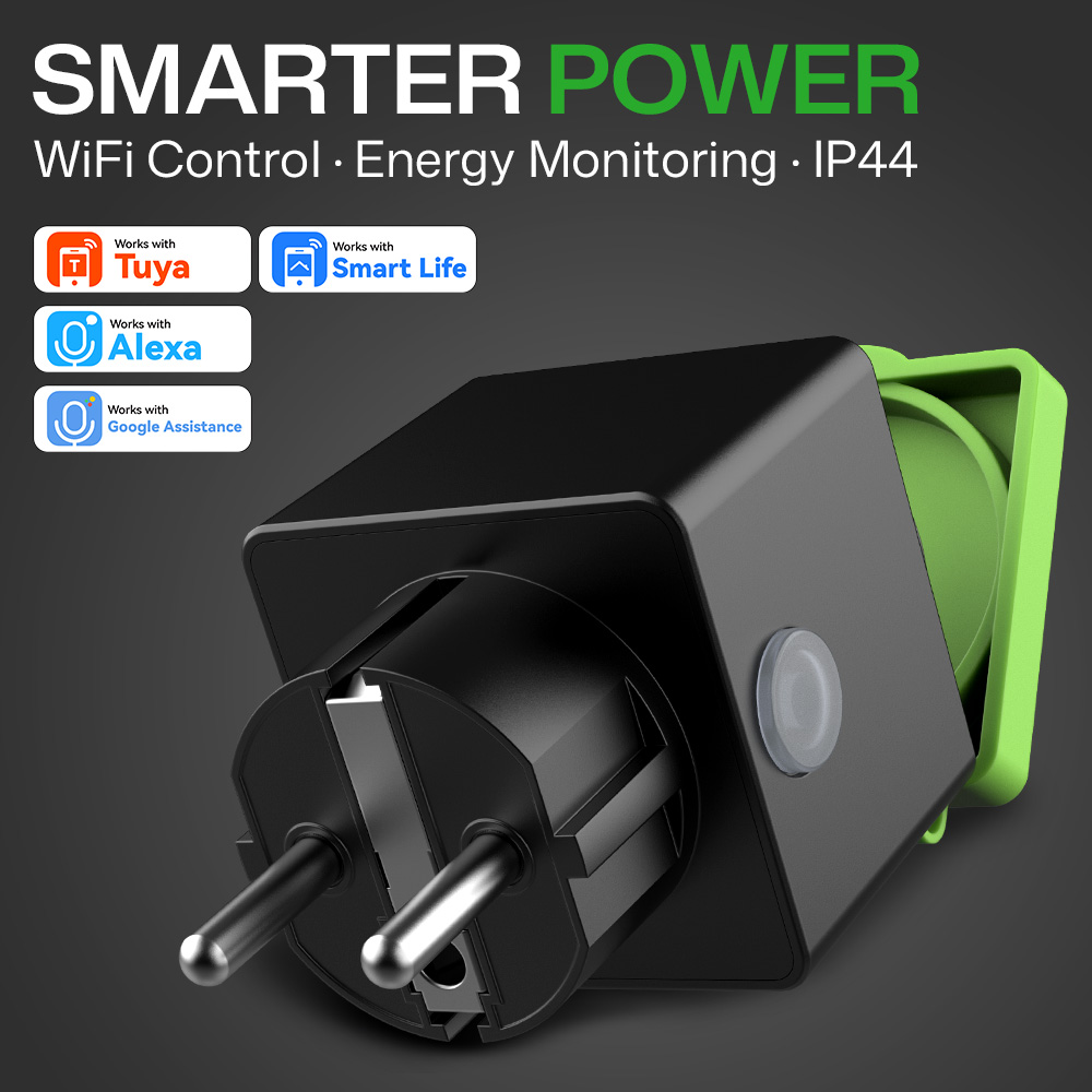 Smart Socket With Timer Countdown - HIMOJO Soket Pintar WiFi untuk Tuya