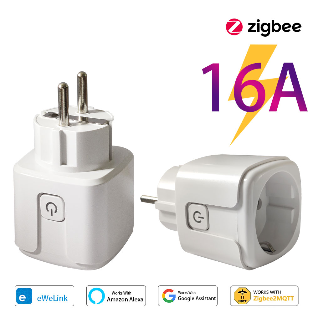 Smart Plug Zigbee 16A - Ewelink Smart Plug Zigbee3.0 Soket EU
