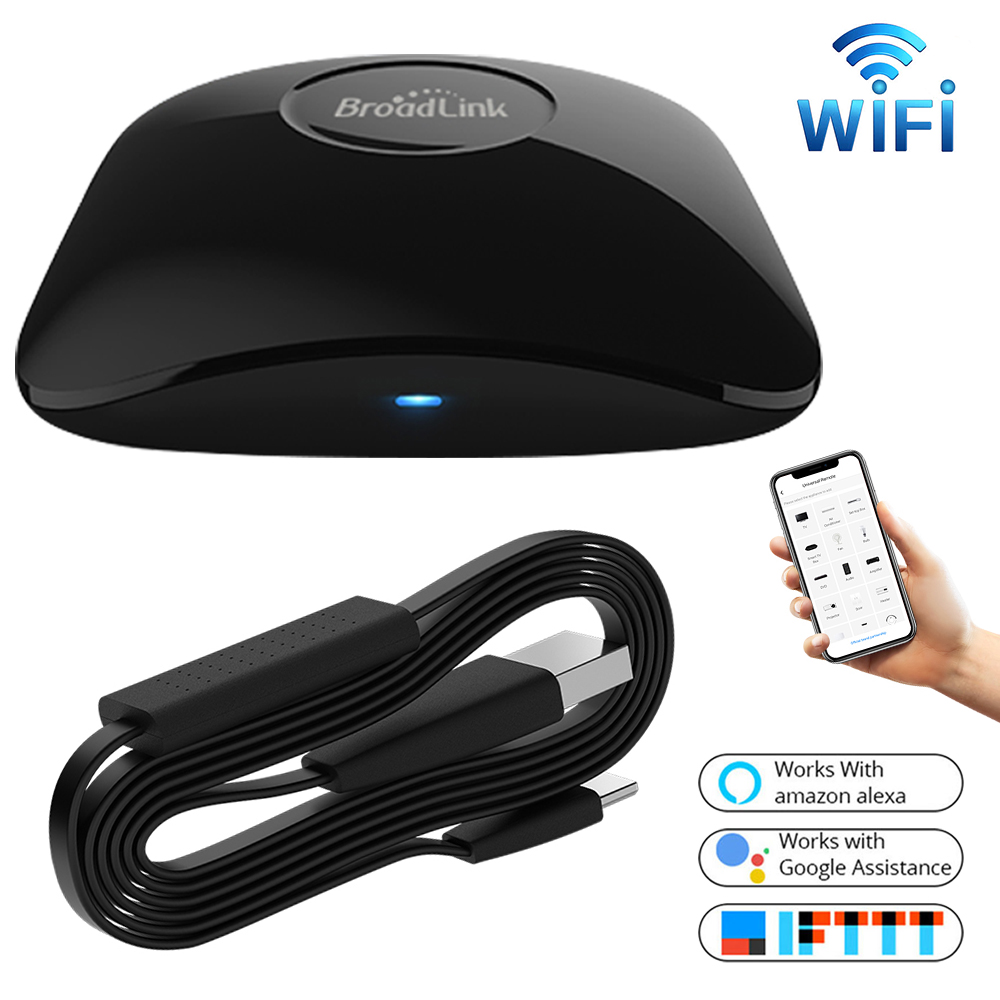 Smart Plug Mini Alexa Google - BroadLink RM4 Pro IR WiFi RF