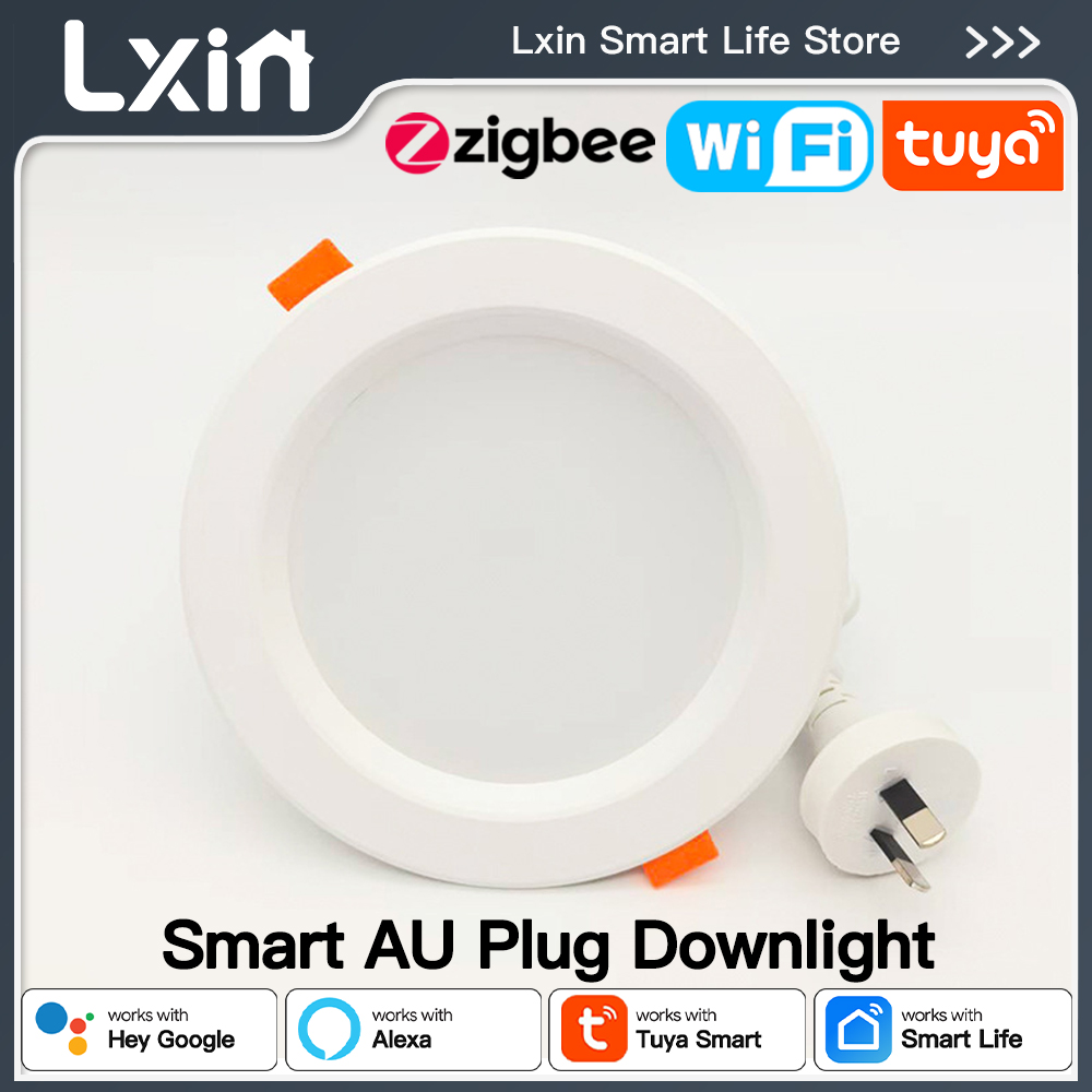 Smart Plug Energy Monitoring Wifi - Lxin tuya AU plug Downlight WIFI,