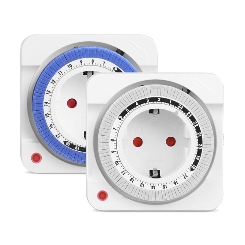 Smart Socket With Timer Countdown - SYW-24 Jam, Sakelar Timer Otomatis, Jadwal