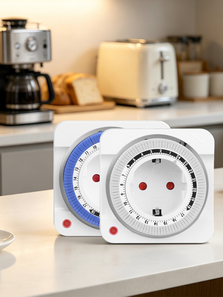 Smart Socket With Timer Countdown - Sakelar Timer Mekanis 24 Jam dengan