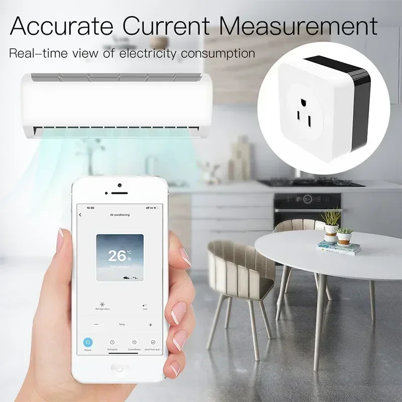Stopkontak Pintar WiFi Tuya 16 - Smart Plug Energy Monitoring Wifi ulasan dan harga