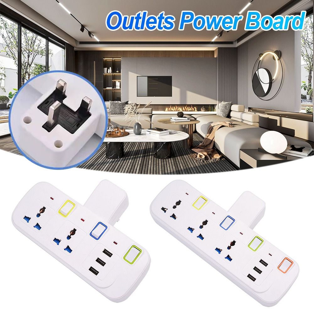 Power Strip adaptor USB pintar - Smart Power Strip 4 Outlet Usb ulasan dan harga