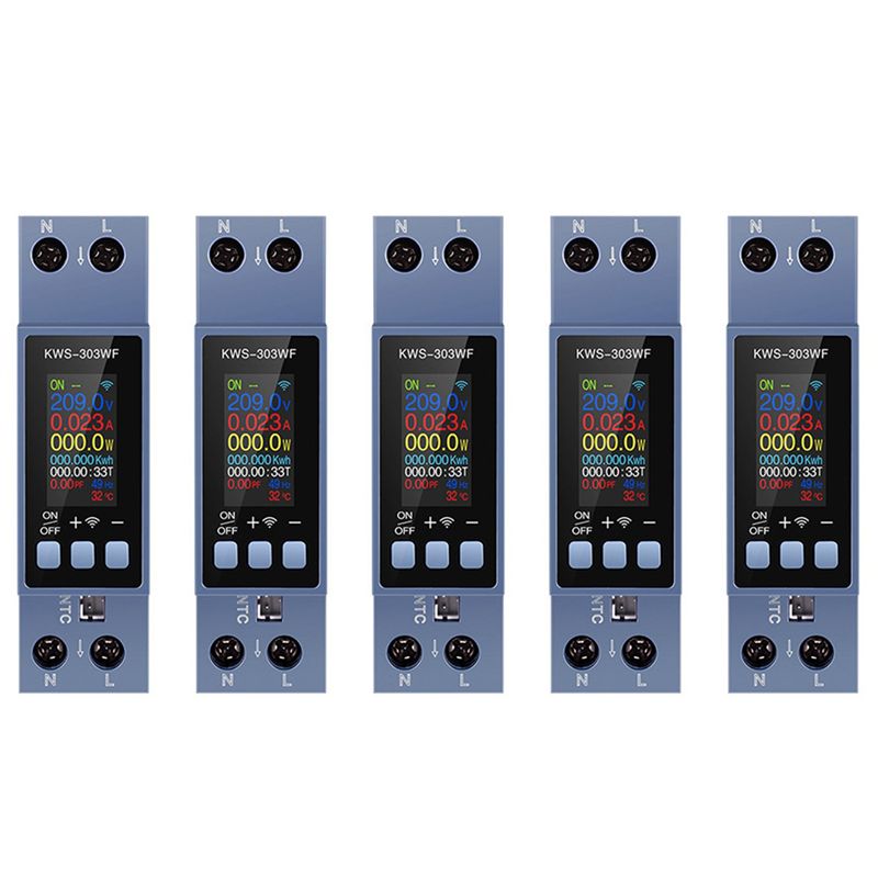 BHBD-5X TUYA WIFI Pengukur Ene - Energy Meter Din Rail Wifi ulasan dan harga