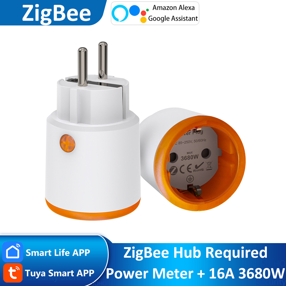 Soket colokan pemantauan energ - Smart Plug Zigbee 16A ulasan dan harga