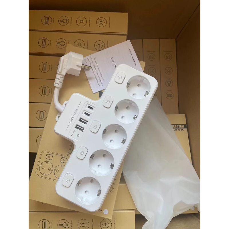 Stopkontak Multi-Fungsi Standa - Smart Power Strip 4 Outlet Usb ulasan dan harga