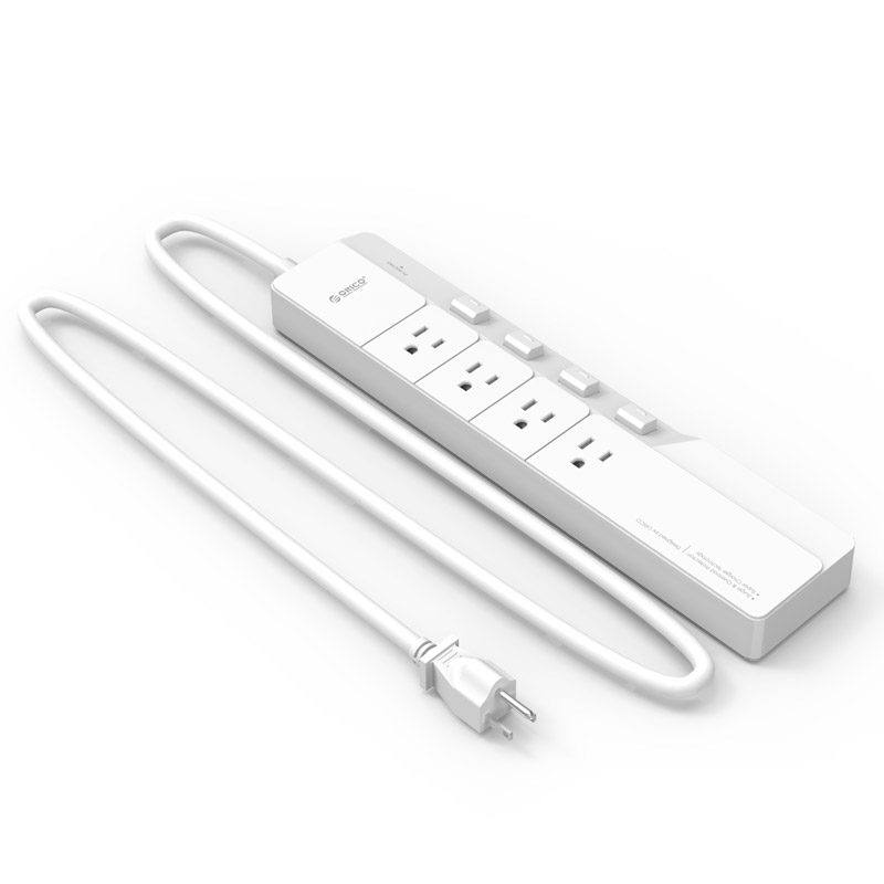 ORICO 4AC Outlet 5 Strip Daya  - Smart Power Strip 4 Outlet Usb ulasan dan harga