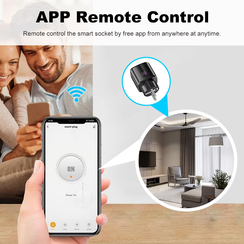 Stop Kontak Pintar Smart Socke - Smart Plug Energy Monitoring Wifi ulasan dan harga