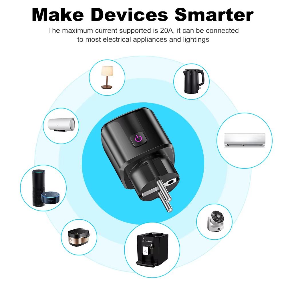 Stop Kontak Pintar Smart Socke - Smart Plug Energy Monitoring Wifi ulasan dan harga