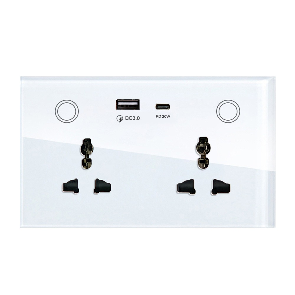 Stop Kontak Pintar WiFi Tuya A - Smart Socket 16A Tuya App ulasan dan harga