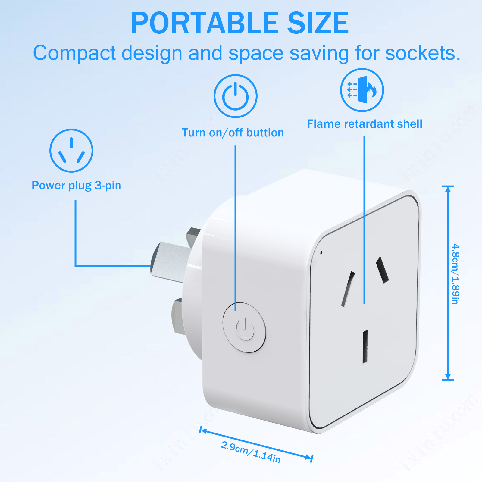 AU Smart WiFi Plug and Socket, - Smart Plug Energy Monitoring Wifi ulasan dan harga
