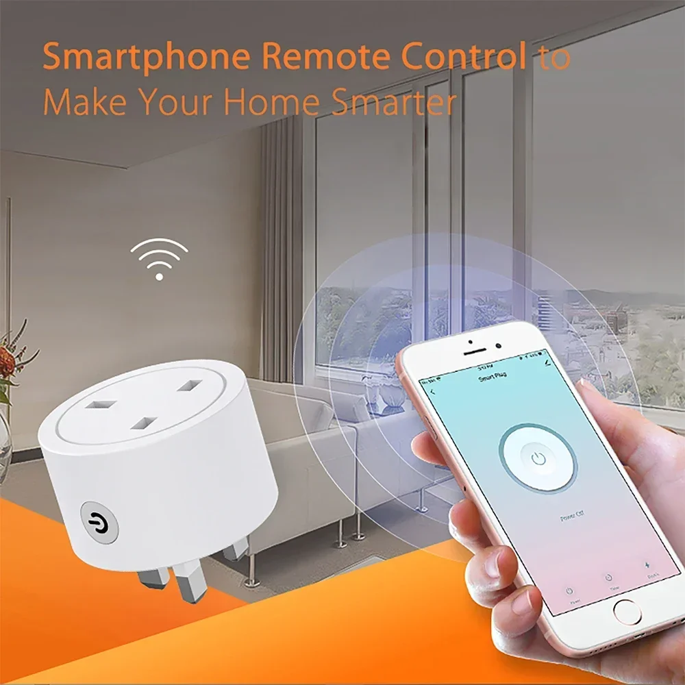 Zigbee Smart Plug 16A Soket UK - Smart Socket 16A Tuya App ulasan dan harga