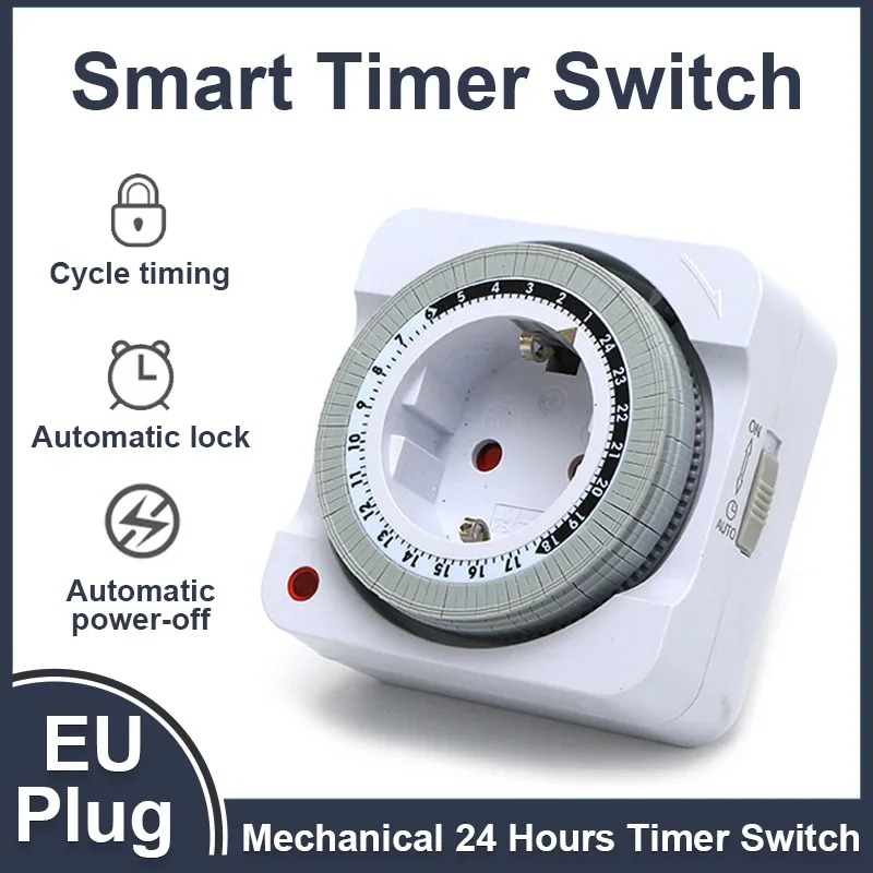 Sakelar Timer Mekanis 24 Jam u - Smart Socket With Timer Countdown ulasan dan harga