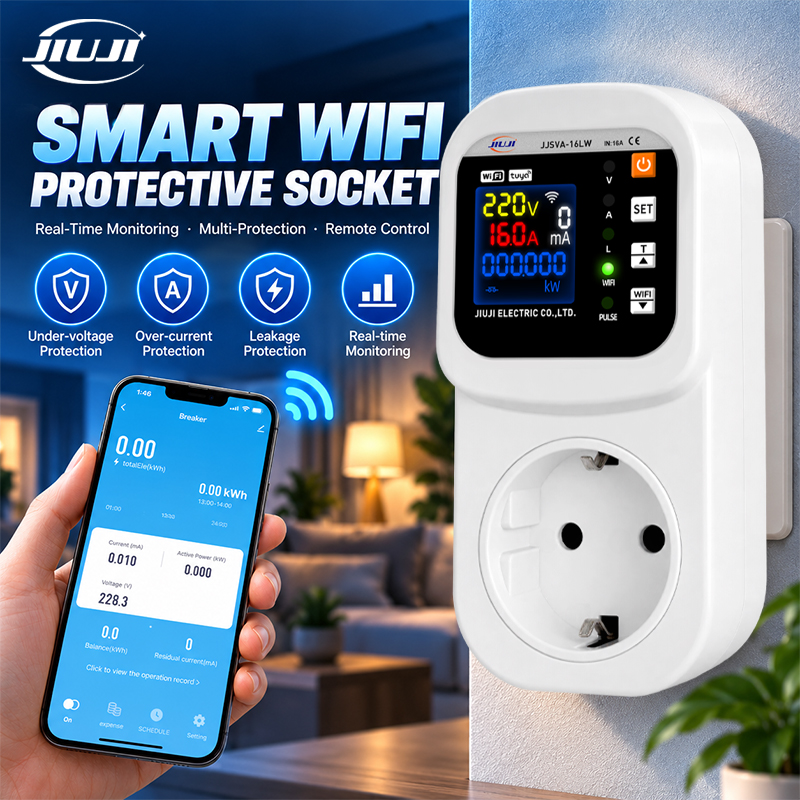 WiFi Smart Plug 16A Tuya APP L - Smart Plug Surge Protector ulasan dan harga