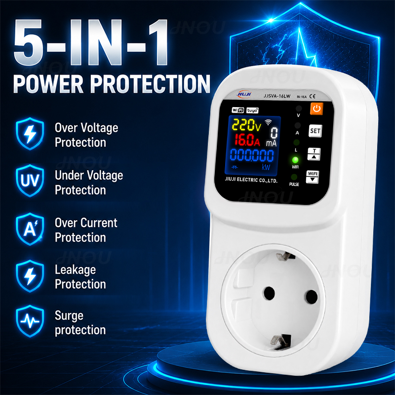 WiFi Smart Plug 16A Tuya APP L - Smart Plug Surge Protector ulasan dan harga
