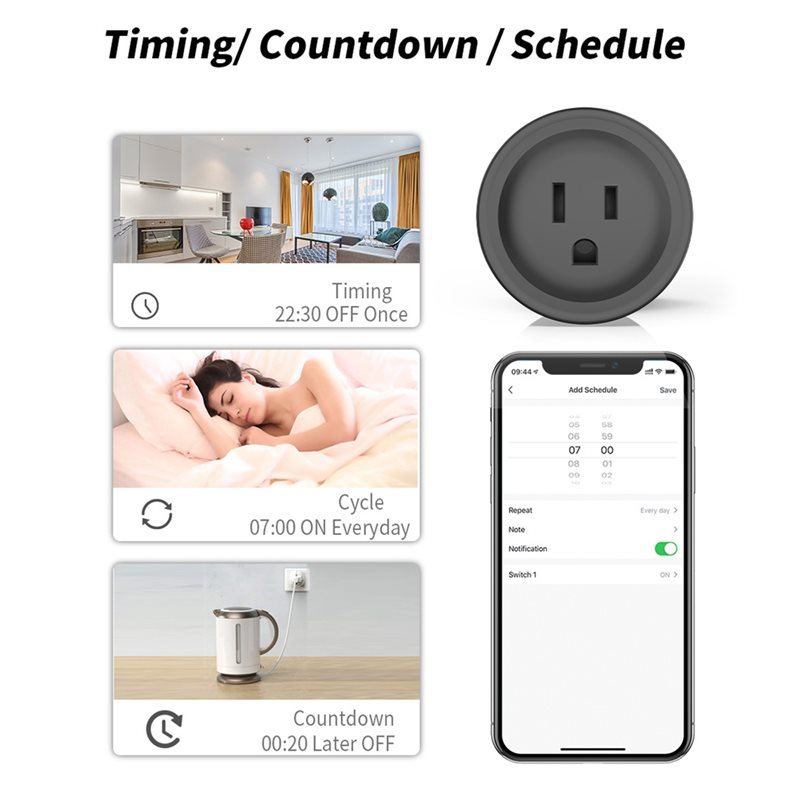 Stop Kontak Pintar WIFI WCS-TU - Smart Plug Energy Monitoring Wifi ulasan dan harga