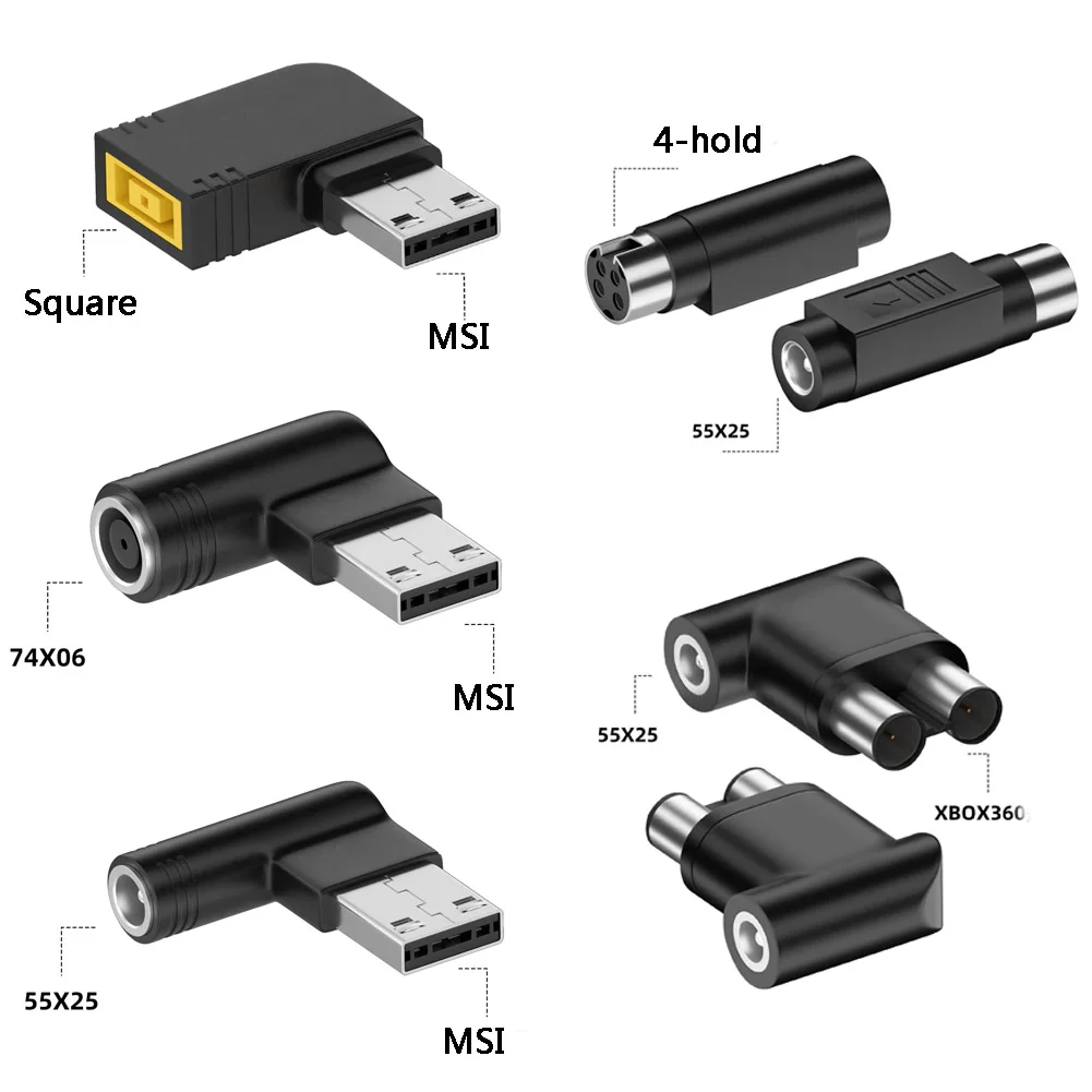 DC Square DC7.4 * 5.0mm ke MSI - Smart Plug Matter Thread ulasan dan harga