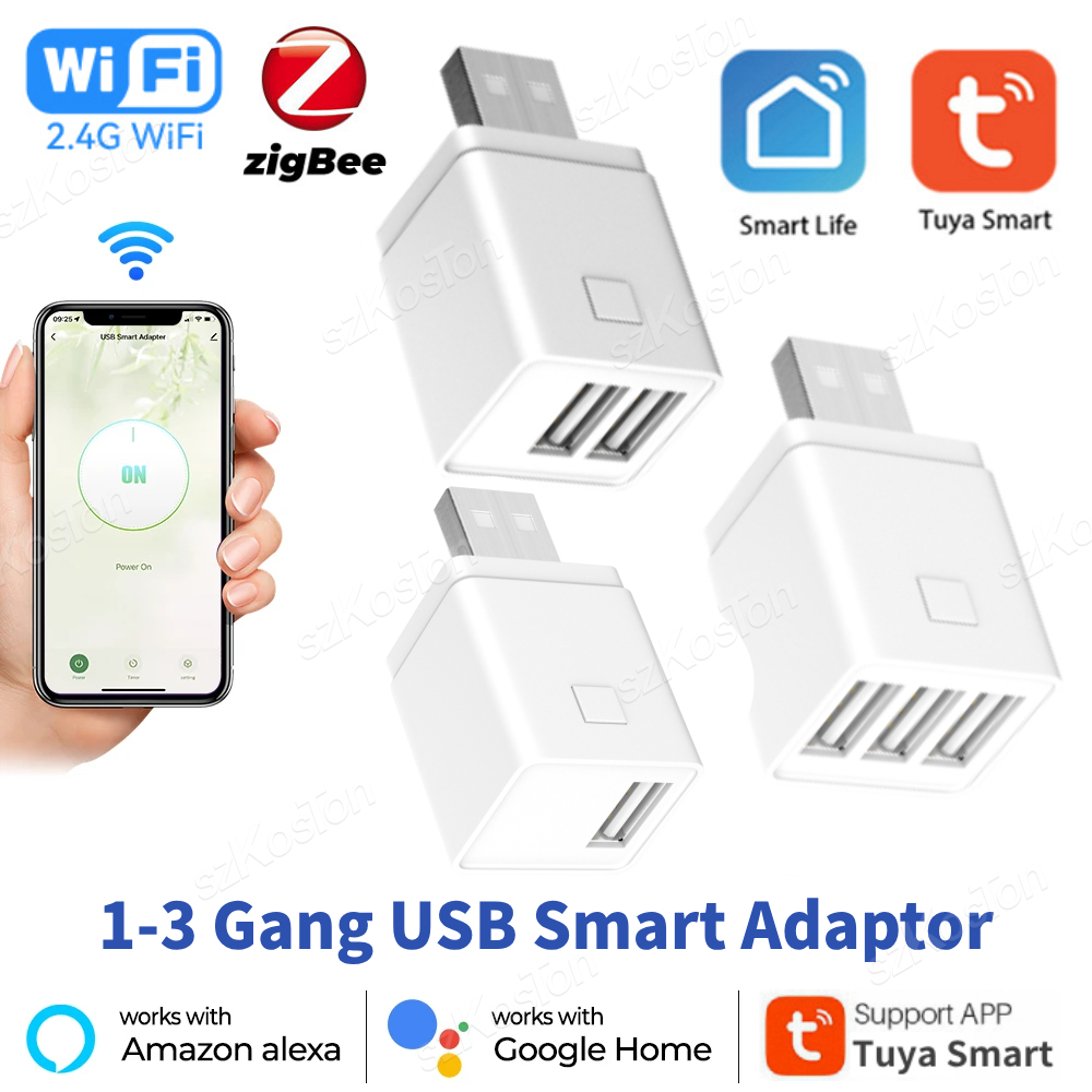 Tuya Smart WiFi Zigbee 1-3 Gan - Smart Plug Mini Alexa Google ulasan dan harga