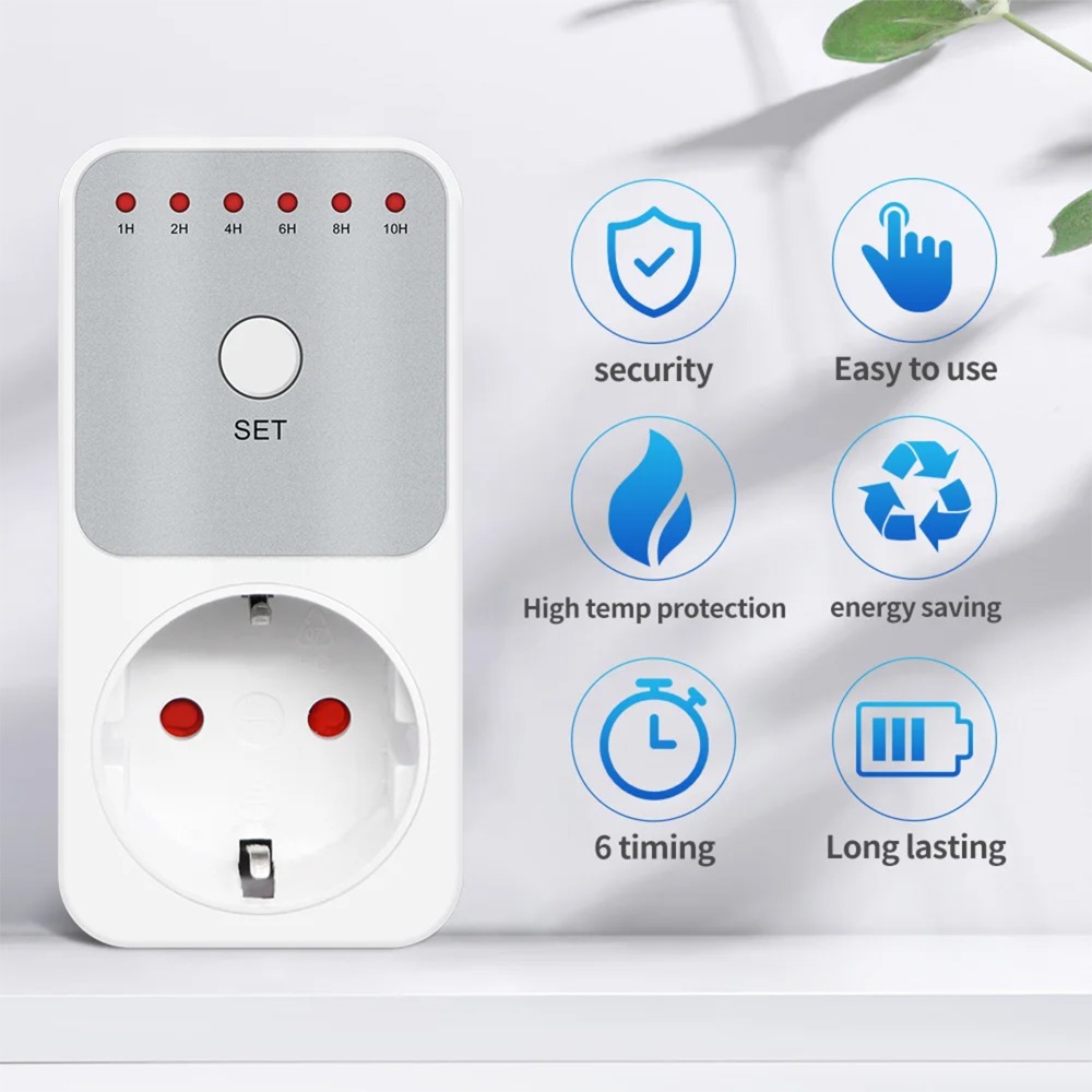 Soket Sakelar Penghitung Waktu - Smart Socket With Timer Countdown ulasan dan harga