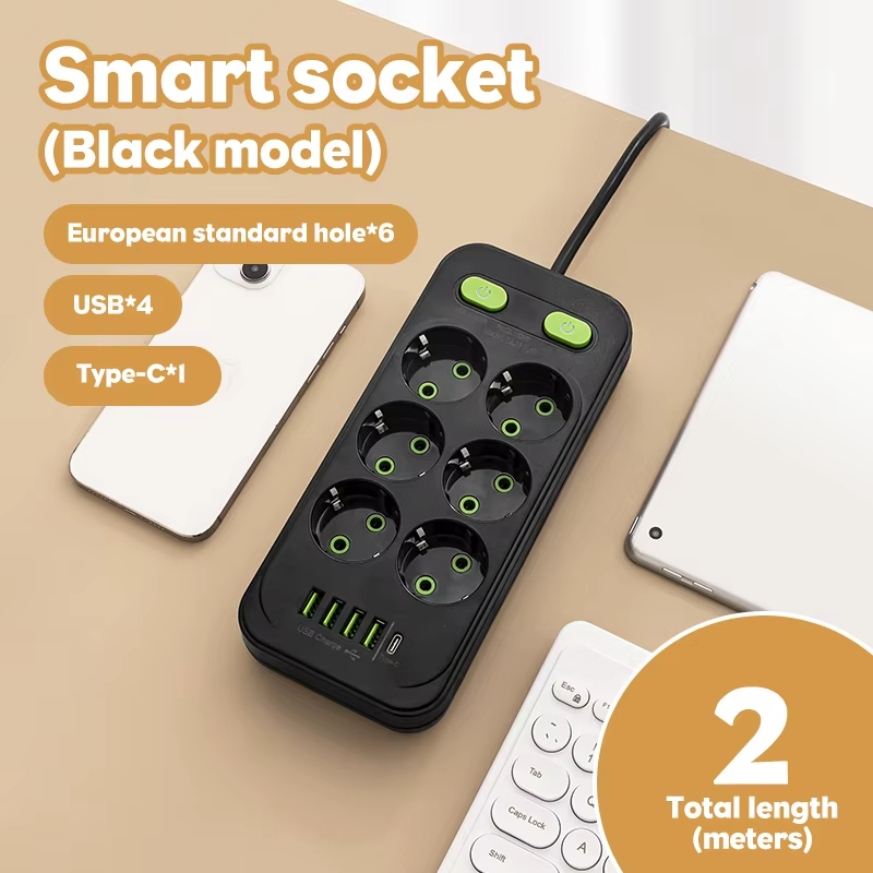Stop Kontak AC Model EU Multit - Smart Plug Surge Protector ulasan dan harga