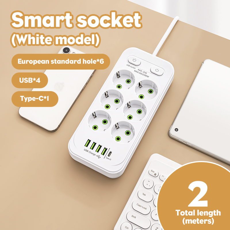 Stop Kontak AC Model EU Multit - Smart Plug Surge Protector ulasan dan harga