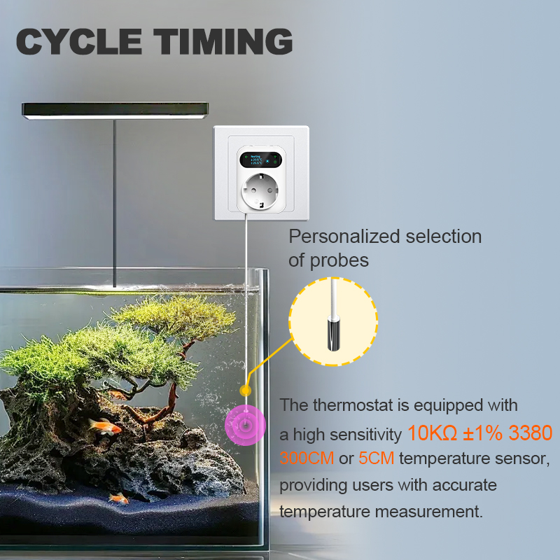 Soket pemanas Digital WiFi, te - Smart Socket With Timer Countdown ulasan dan harga