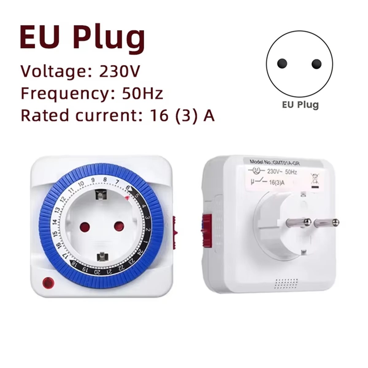 Saklar Timer 24 Jam EU, Steker - Smart Socket With Timer Countdown ulasan dan harga